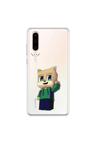 HUAWEI - P30 - Soft Clear Case - Clear Fox Player