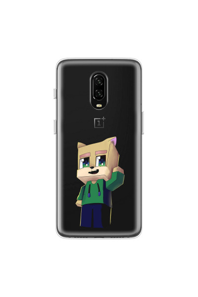 ONEPLUS - OnePlus 6T - Soft Clear Case - Clear Fox Player