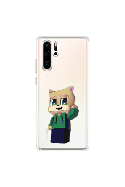 HUAWEI - P30 Pro - Soft Clear Case - Clear Fox Player