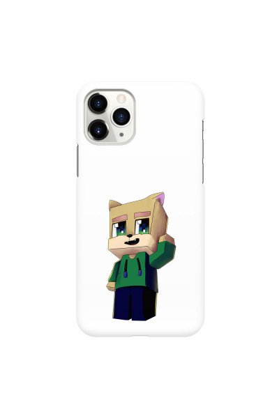 APPLE - iPhone 11 Pro - 3D Snap Case - Clear Fox Player