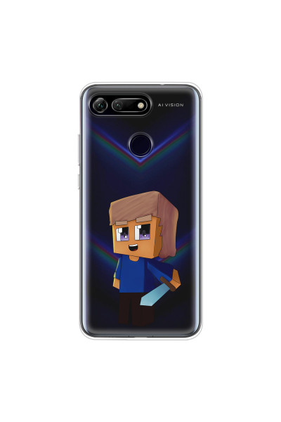 HONOR - Honor View 20 - Soft Clear Case - Clear Sword Kid