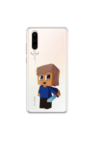 HUAWEI - P30 - Soft Clear Case - Clear Sword Kid