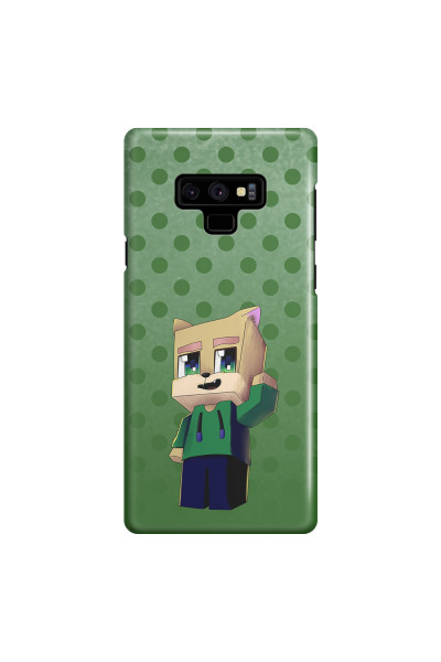 SAMSUNG - Galaxy Note 9 - 3D Snap Case - Green Fox Player