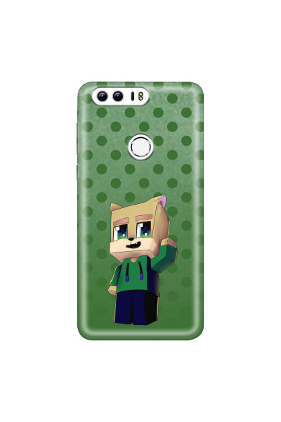 HONOR - Honor 8 - Soft Clear Case - Green Fox Player
