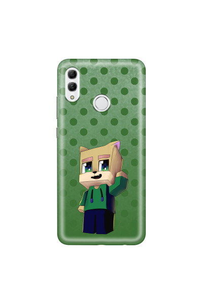 HONOR - Honor 10 Lite - Soft Clear Case - Green Fox Player