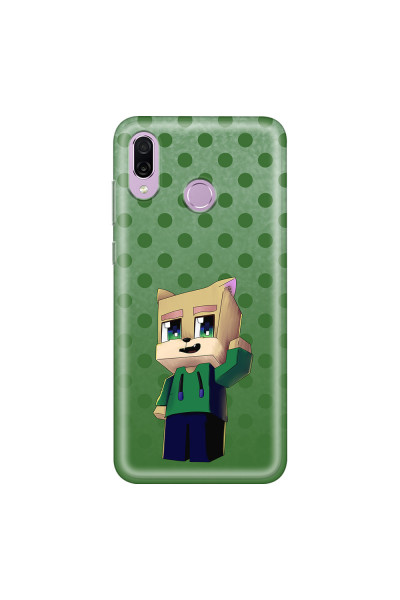 HONOR - Honor Play - Soft Clear Case - Green Fox Player