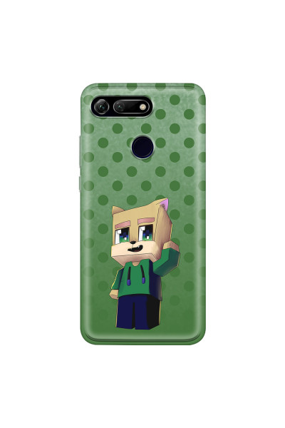 HONOR - Honor View 20 - Soft Clear Case - Green Fox Player