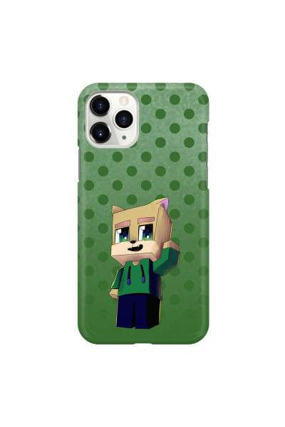 APPLE - iPhone 11 Pro Max - 3D Snap Case - Green Fox Player