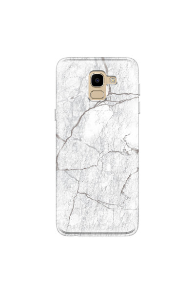 SAMSUNG - Galaxy J6 2018 - Soft Clear Case - Pure Marble Collection II.