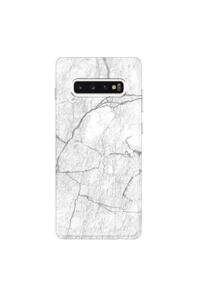 SAMSUNG - Galaxy S10 Plus - Soft Clear Case - Pure Marble Collection II.