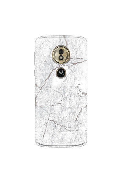 MOTOROLA by LENOVO - Moto G6 Play - Soft Clear Case - Pure Marble Collection II.