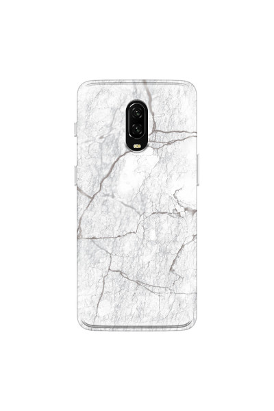 ONEPLUS - OnePlus 6T - Soft Clear Case - Pure Marble Collection II.