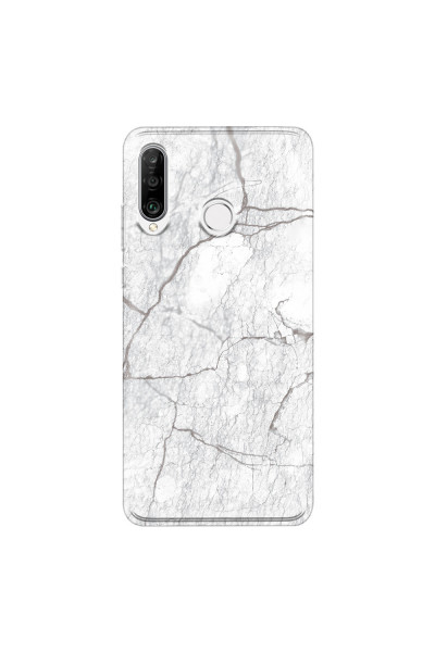 HUAWEI - P30 Lite - Soft Clear Case - Pure Marble Collection II.