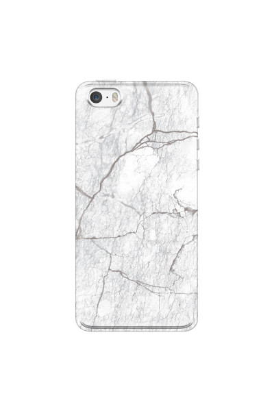 APPLE - iPhone 5S/SE - Soft Clear Case - Pure Marble Collection II.
