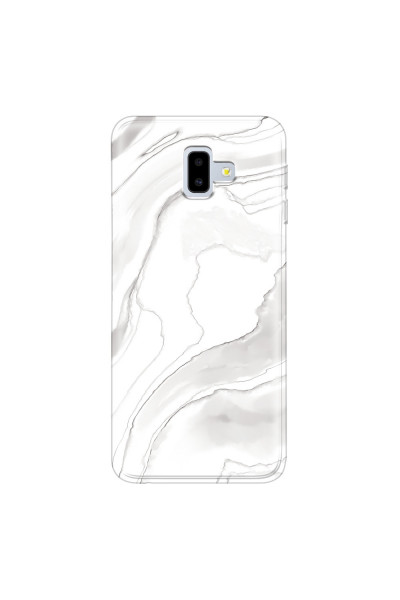 SAMSUNG - Galaxy J6 Plus 2018 - Soft Clear Case - Pure Marble Collection III.