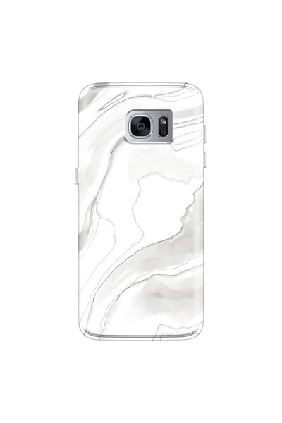 SAMSUNG - Galaxy S7 Edge - Soft Clear Case - Pure Marble Collection III.