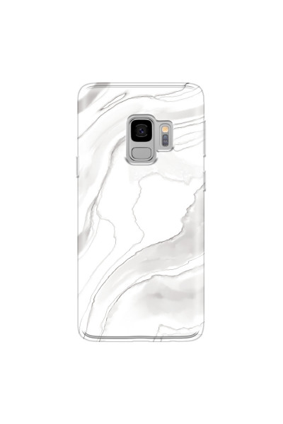 SAMSUNG - Galaxy S9 - Soft Clear Case - Pure Marble Collection III.