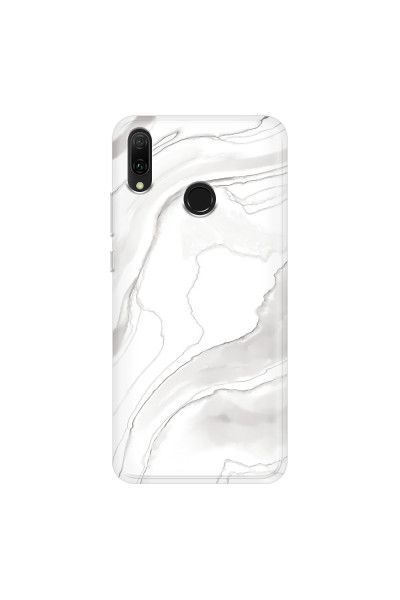 HUAWEI - Y9 2019 - Soft Clear Case - Pure Marble Collection III.