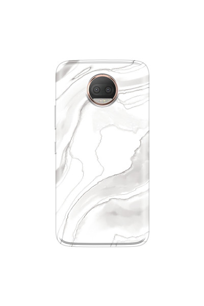 MOTOROLA by LENOVO - Moto G5s Plus - Soft Clear Case - Pure Marble Collection III.
