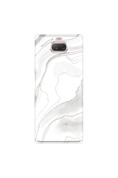 SONY - Sony Xperia 10 Plus - Soft Clear Case - Pure Marble Collection III.