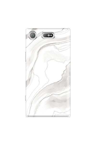 SONY - Sony Xperia XZ1 Compact - Soft Clear Case - Pure Marble Collection III.