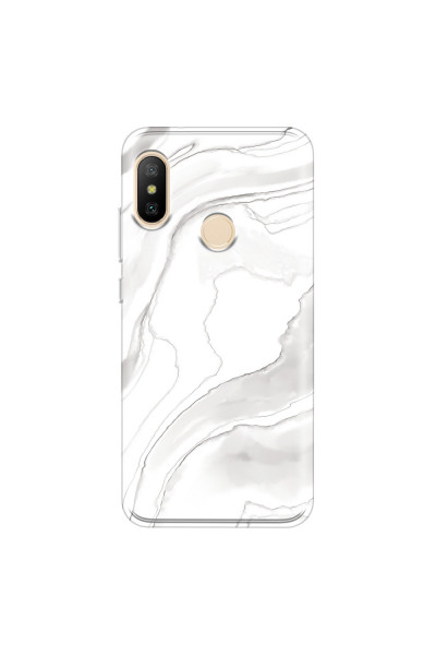 XIAOMI - Mi A2 - Soft Clear Case - Pure Marble Collection III.