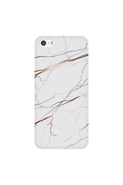 APPLE - iPhone 5S/SE - 3D Snap Case - Pure Marble Collection IV.