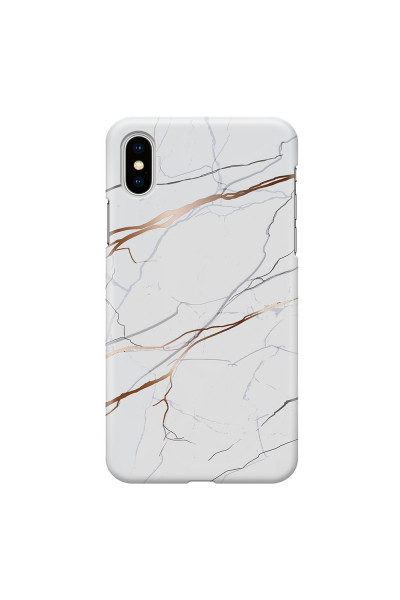 APPLE - iPhone XS - 3D Snap Case - Pure Marble Collection IV.