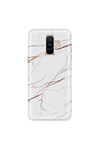 SAMSUNG - Galaxy A6 Plus 2018 - Soft Clear Case - Pure Marble Collection IV.