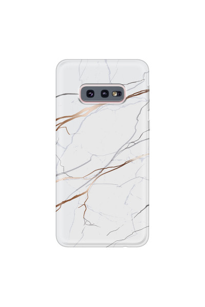 SAMSUNG - Galaxy S10e - Soft Clear Case - Pure Marble Collection IV.