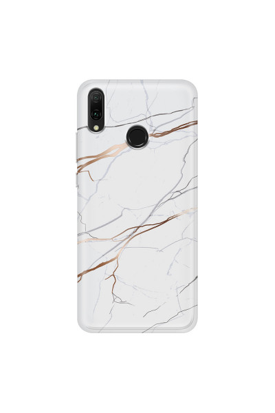 HUAWEI - Y9 2019 - Soft Clear Case - Pure Marble Collection IV.