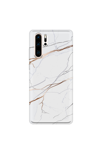 HUAWEI - P30 Pro - Soft Clear Case - Pure Marble Collection IV.