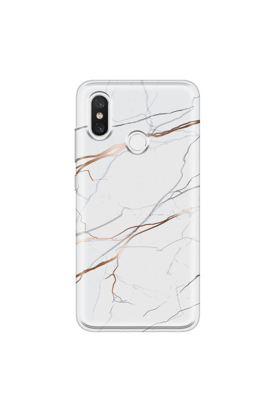 XIAOMI - Mi 8 - Soft Clear Case - Pure Marble Collection IV.