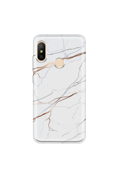 XIAOMI - Mi A2 Lite - Soft Clear Case - Pure Marble Collection IV.