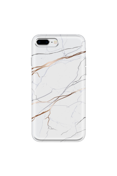 APPLE - iPhone 8 Plus - Soft Clear Case - Pure Marble Collection IV.