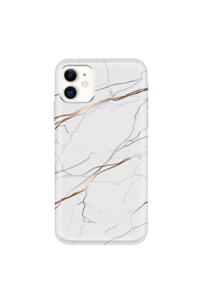 APPLE - iPhone 11 - Soft Clear Case - Pure Marble Collection IV.