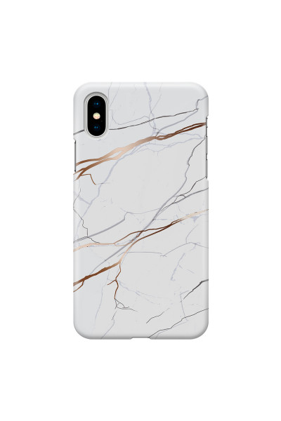APPLE - iPhone X - 3D Snap Case - Pure Marble Collection IV.