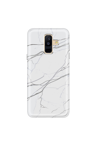 SAMSUNG - Galaxy A6 Plus 2018 - Soft Clear Case - Pure Marble Collection V.