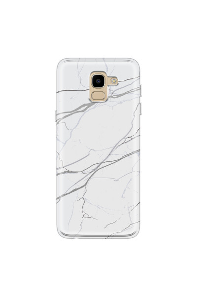 SAMSUNG - Galaxy J6 2018 - Soft Clear Case - Pure Marble Collection V.