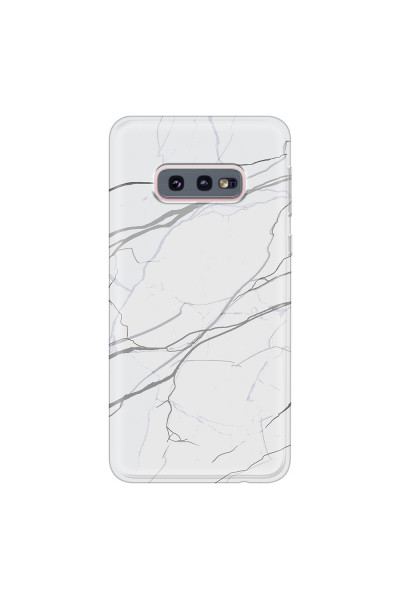 SAMSUNG - Galaxy S10e - Soft Clear Case - Pure Marble Collection V.