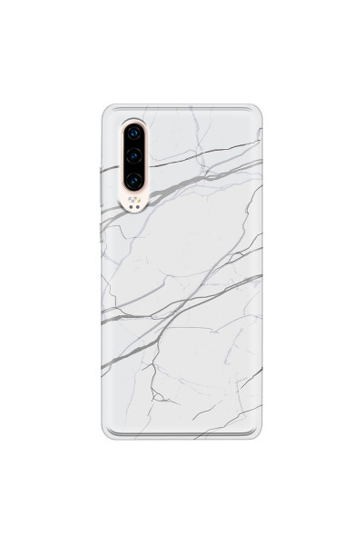 HUAWEI - P30 - Soft Clear Case - Pure Marble Collection V.