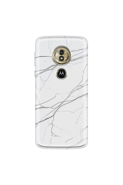 MOTOROLA by LENOVO - Moto G6 Play - Soft Clear Case - Pure Marble Collection V.