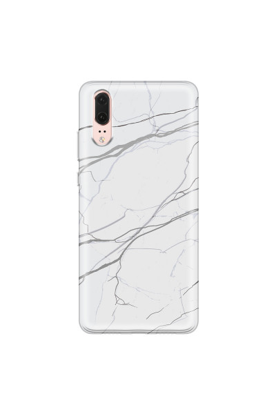 HUAWEI - P20 - Soft Clear Case - Pure Marble Collection V.