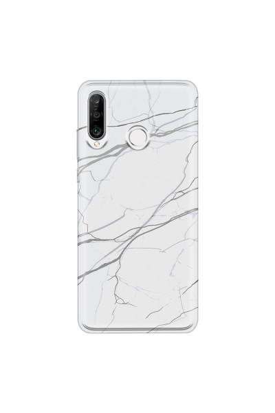 HUAWEI - P30 Lite - Soft Clear Case - Pure Marble Collection V.