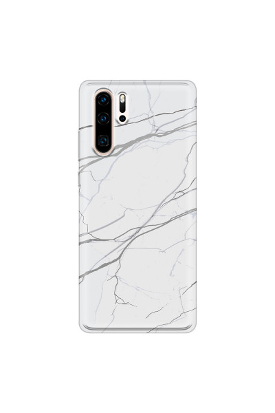 HUAWEI - P30 Pro - Soft Clear Case - Pure Marble Collection V.