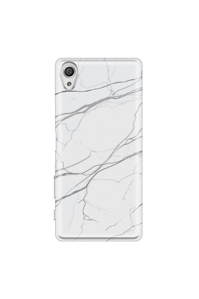 SONY - Sony Xperia XA1 - Soft Clear Case - Pure Marble Collection V.
