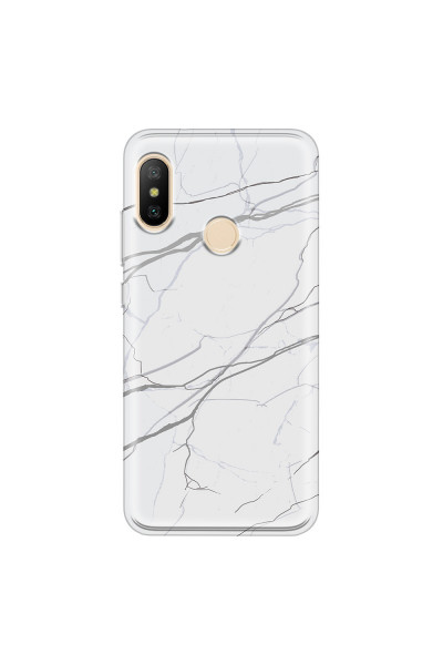 XIAOMI - Mi A2 Lite - Soft Clear Case - Pure Marble Collection V.