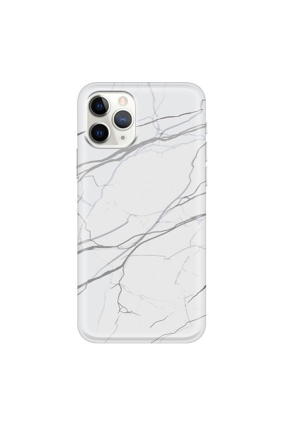 APPLE - iPhone 11 Pro - Soft Clear Case - Pure Marble Collection V.