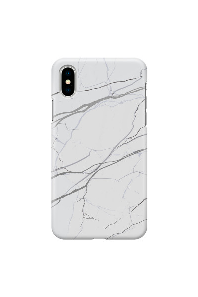 APPLE - iPhone X - 3D Snap Case - Pure Marble Collection V.