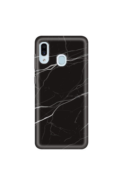 SAMSUNG - Galaxy A20 / A30 - Soft Clear Case - Pure Marble Collection VI.